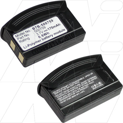 (image for) Wireless Headset Battery to Replace 500759