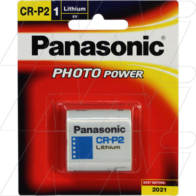 Panasonic Lithium Battery CR-P2-BP1 crp2 CRP2