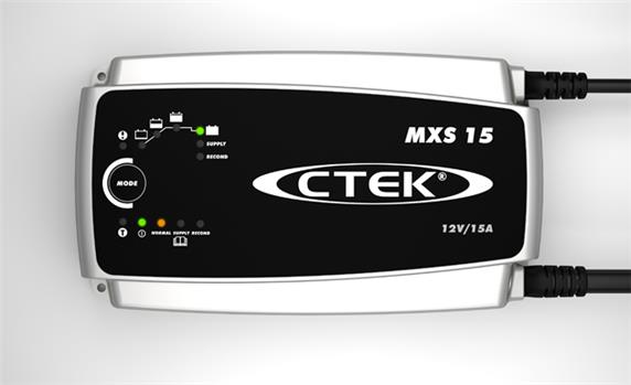 CTEK MXS15 BATTERY CHARGER 15A 12V FOR CARAVAN CAR