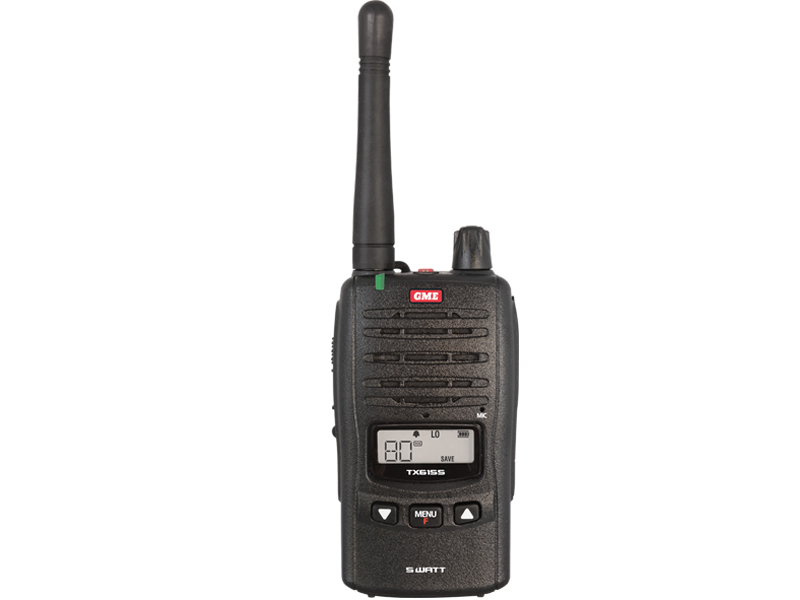 Gme Uhf Radio TX6155 Water Dust Proof 5w  Handheld 80 Channel