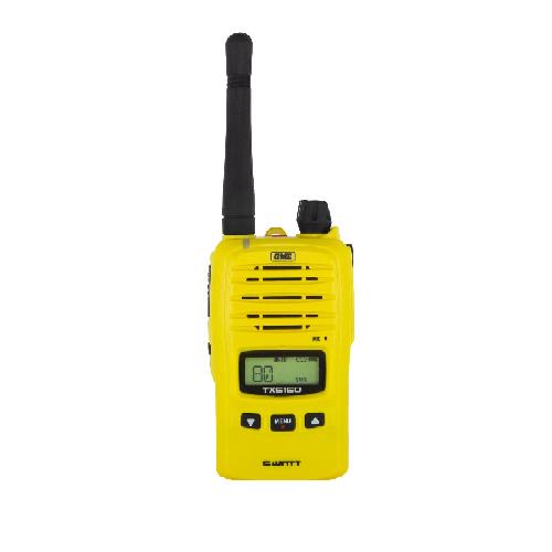 (image for) GME TX6160XY YELLOW 5 WATT IP67 UHF CB HANDHELD RADIO