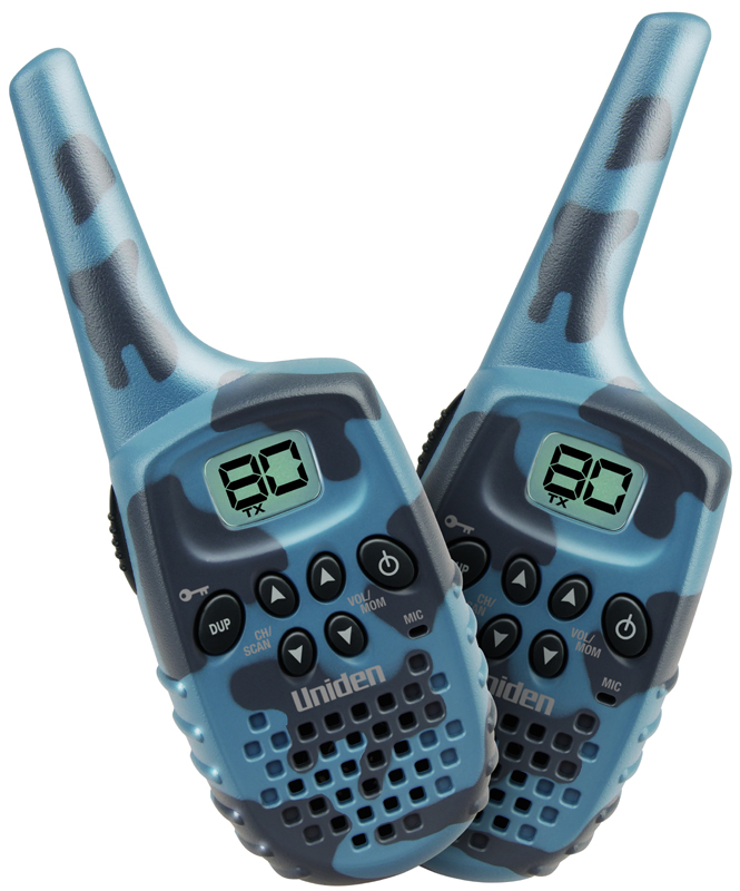 UNIDEN UH35-2 TWIN PACK 0.5W UHF HANDHELD RADIOS SMALL COMPACT
