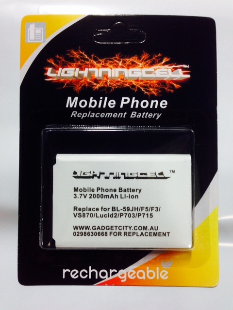 (image for) LG BL59JH BL-59JH OPTIMUS MOBILE PHONE REPLACEMENT BATTERY