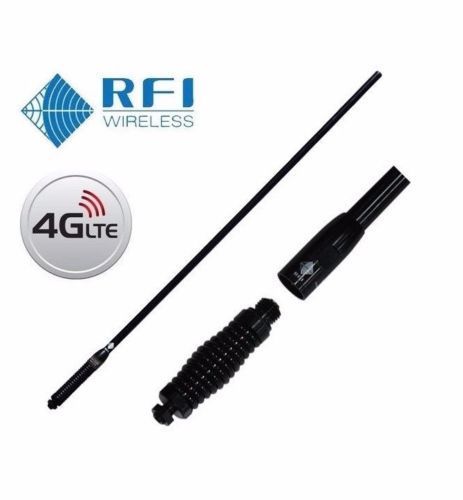 RFI CDQ7195 Multi-Band 6.5dBi Antenna Black Q-Fit Removable Whip