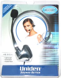 (image for) UNIDEN HS910AU HEADSET CORDED HEADSET