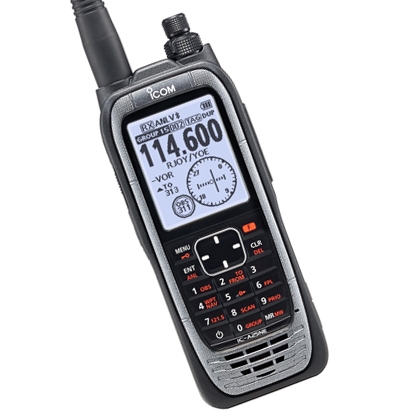 ICOM IC-A25NE AIRBAND RADIO WITH BUILT IN GPS AND BUILT IN BLUET