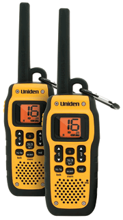 (image for) UNIDEN MHS050-2 SUBMERSIBLE VHF MARINE RADIO DOUBLE PACK