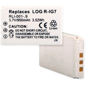 LOGITECH R-IG7 RIG7 REMOTE CONTROL REPLACEMENT BATTERY