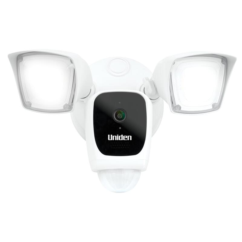 (image for) Uniden Guardian App Cam Floodlight Security Camera And Lights