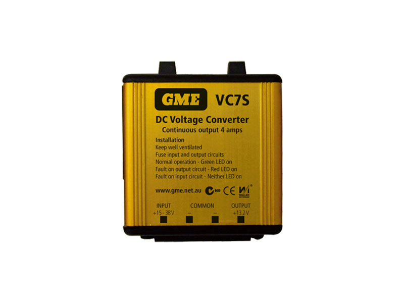 GME 7AMP VC7S VOLTAGE CONVERTOR 24V TO 13.8V