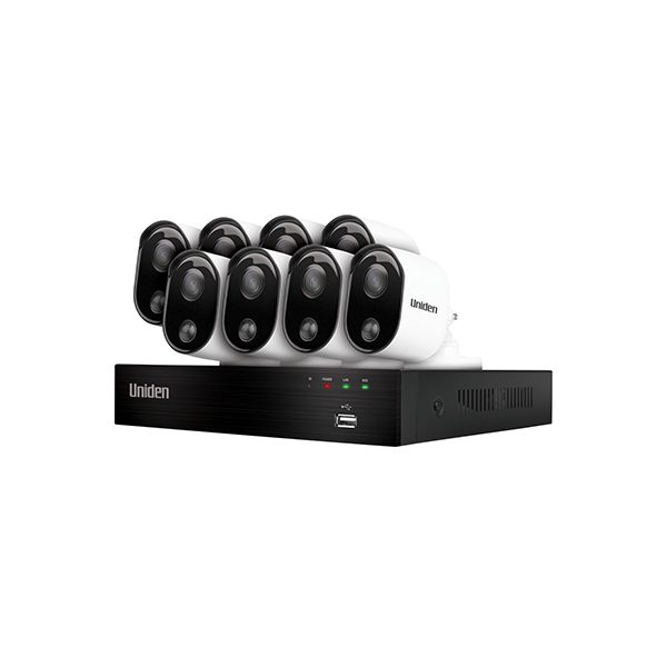 (image for) Uniden GDVR20880 8 Cameras 1TB Full HD CCTV Thermal-sensing Secu